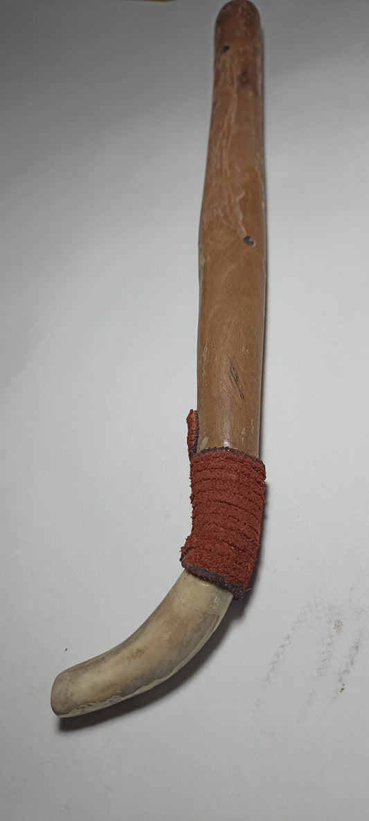 Tepi o Aplicador de Rape Madera con Hueso